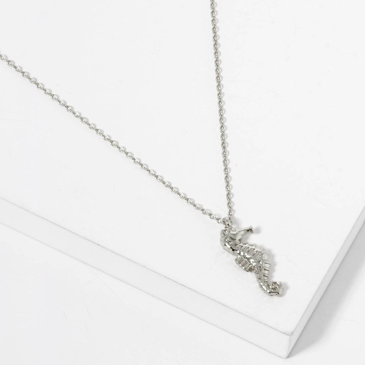 Dainty Seahorse Pendant Necklace