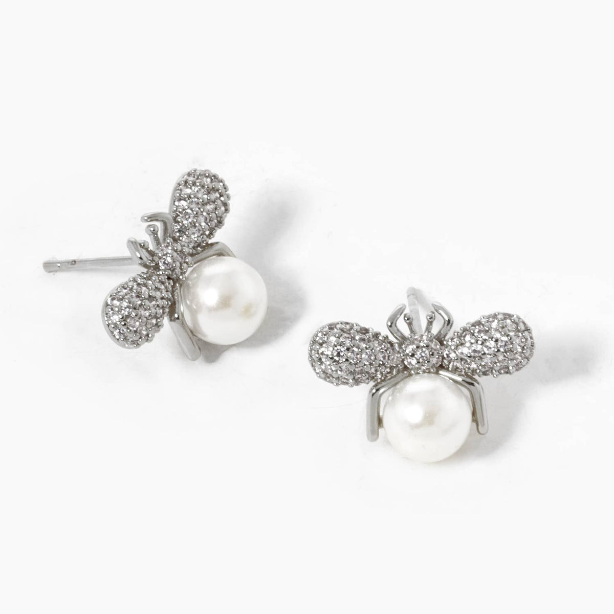 Gold Dipped Honey Bee Stud Earrings