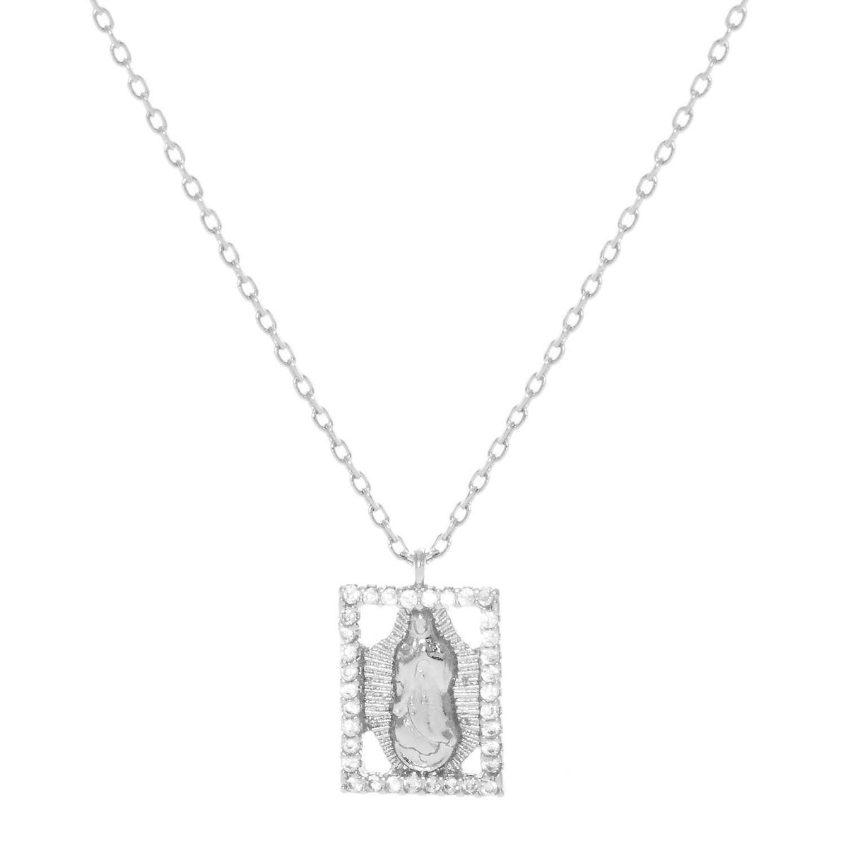 Gold Our Lady of Guadalupe Necklace