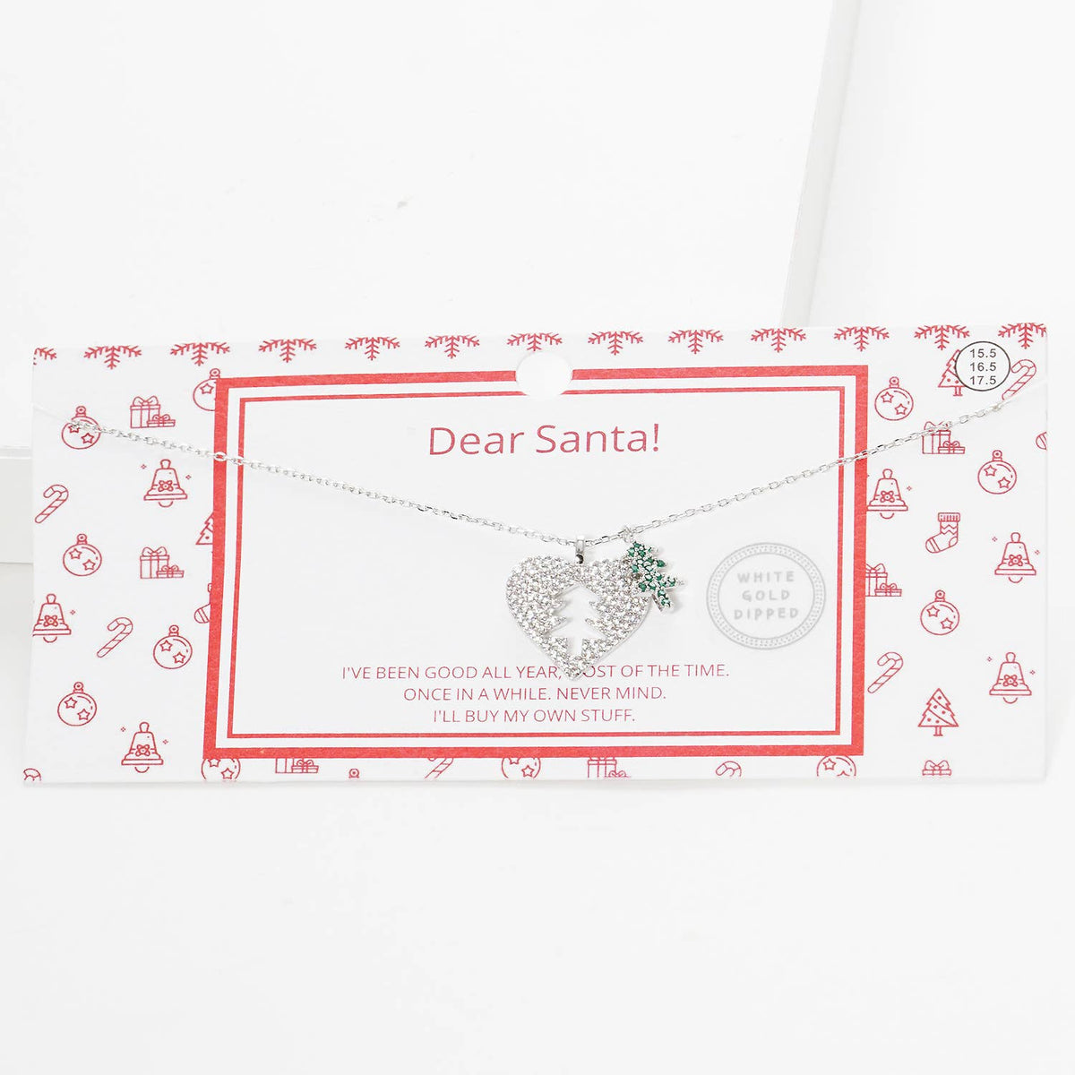 Dainty Christmas Tree Necklace