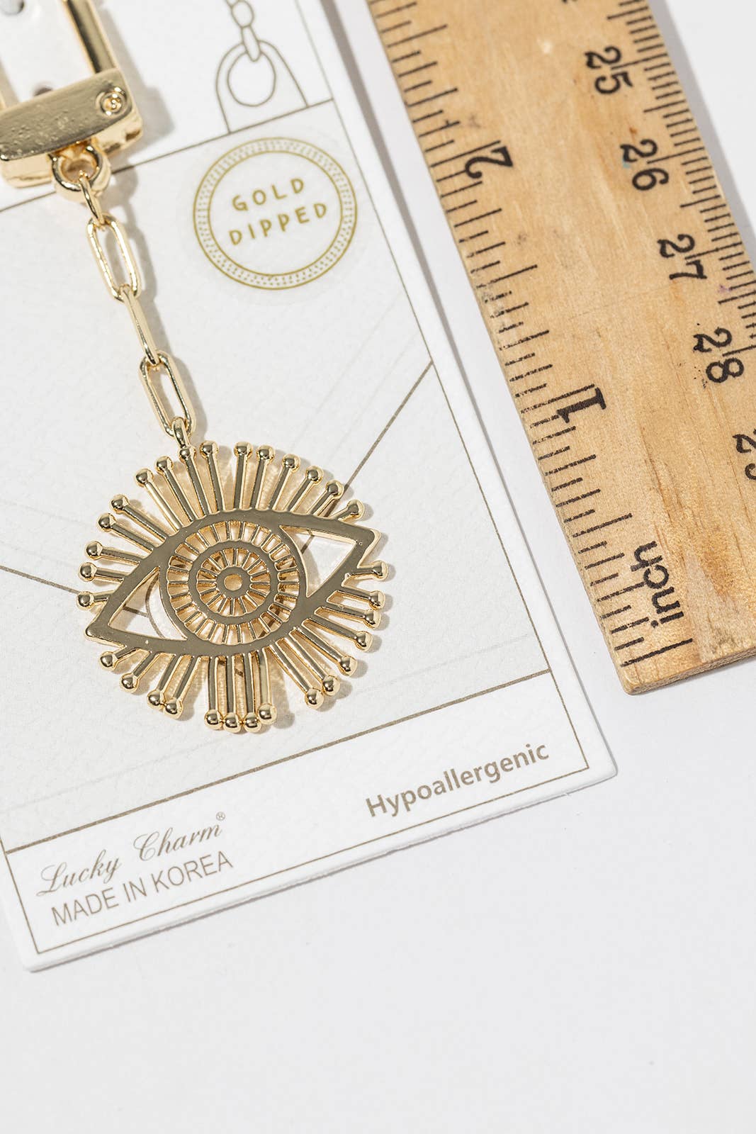 Radiant Evil Eye Bag Charm