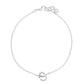 Gold Plated Initial Letter Bracelet
