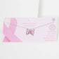 Breast Cancer Awareness Butterfly Wing Ribbon Necklace