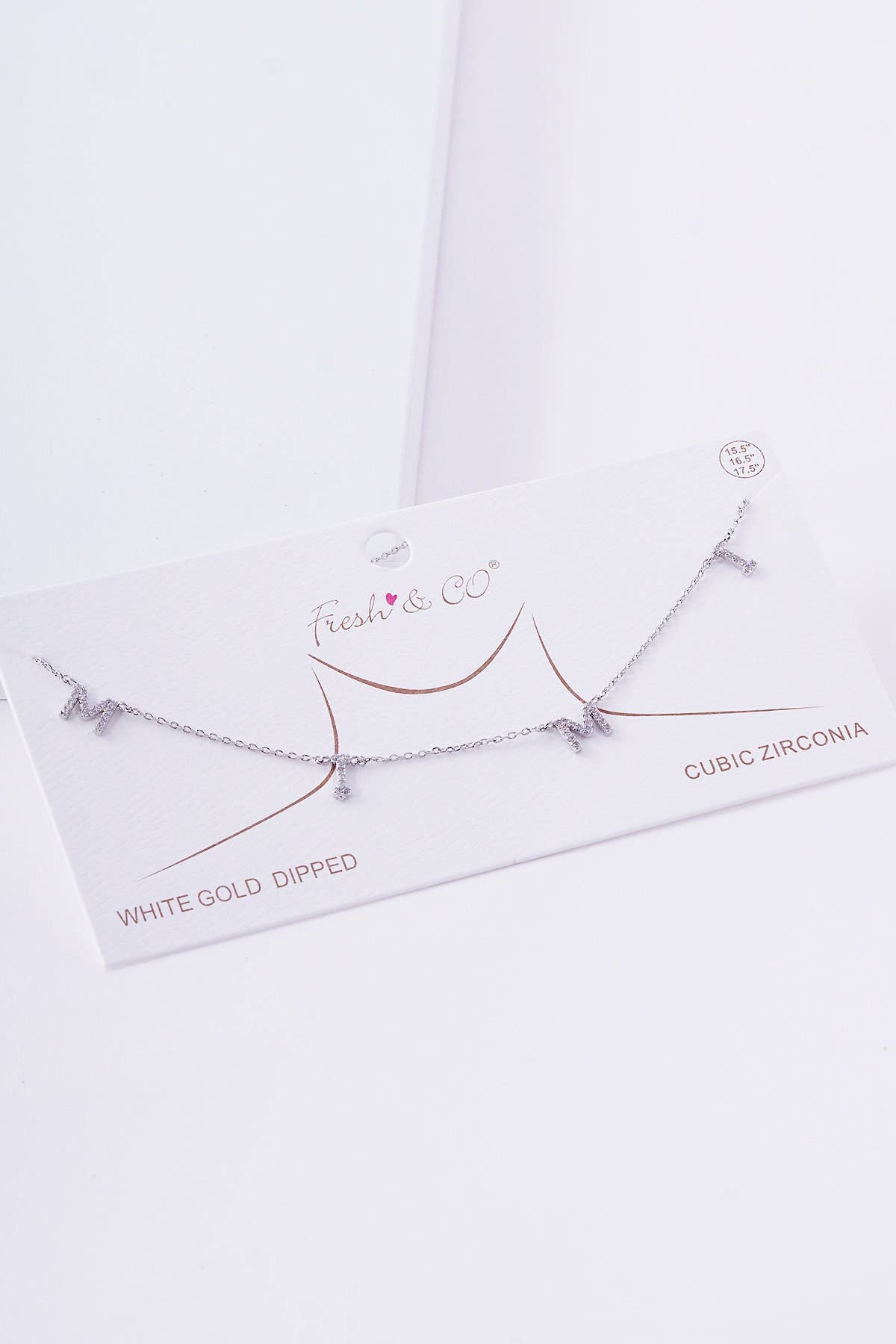 Gold Mimi Spaced Letter Necklace