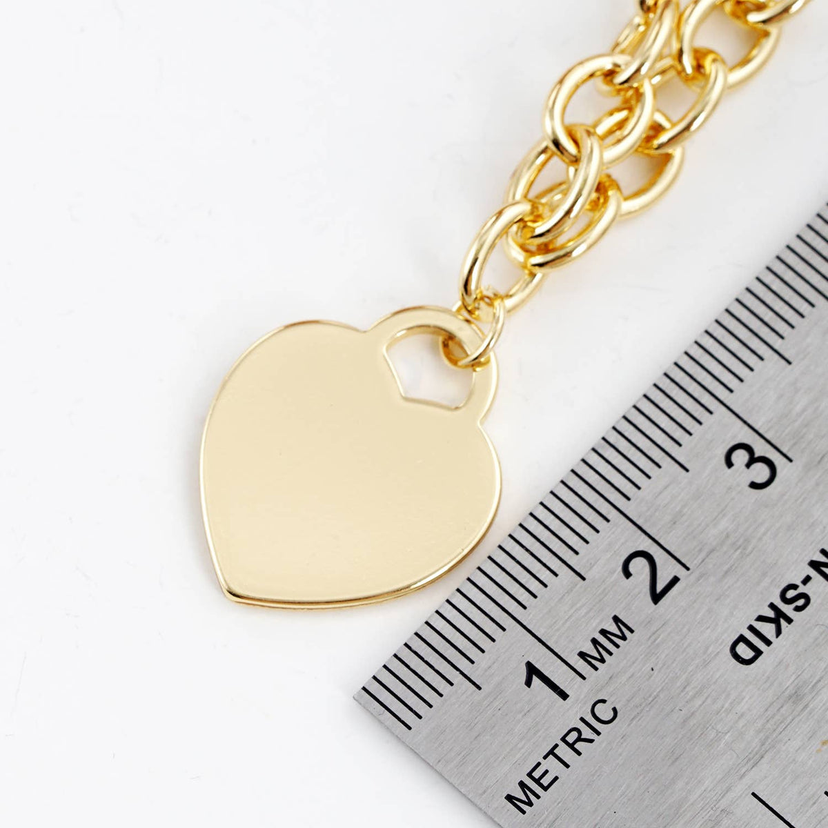 Heart Lock Pendant Necklace.