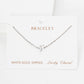 Gold Plated Initial Letter Bracelet