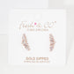 Cubic Zirconia Baguette Ear Crawlers