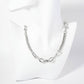 Three Oval-Chain Accents HardWear-Chain Necklace