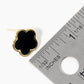 Minimalist Dainty Clover Flower Stud Earrings