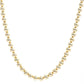Gold Plated Bold Bead Necklace
