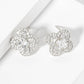 2mm Quatrefoil 18K-Gold-Dipped Stud Earrings