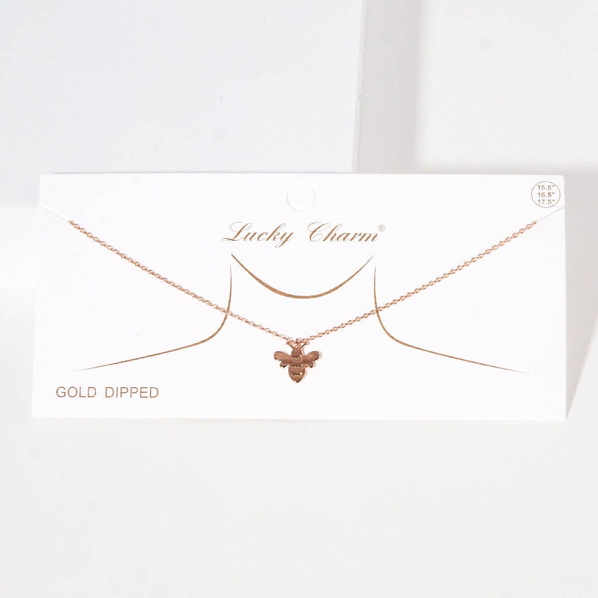 Gold Plated Honey Bee Necklace