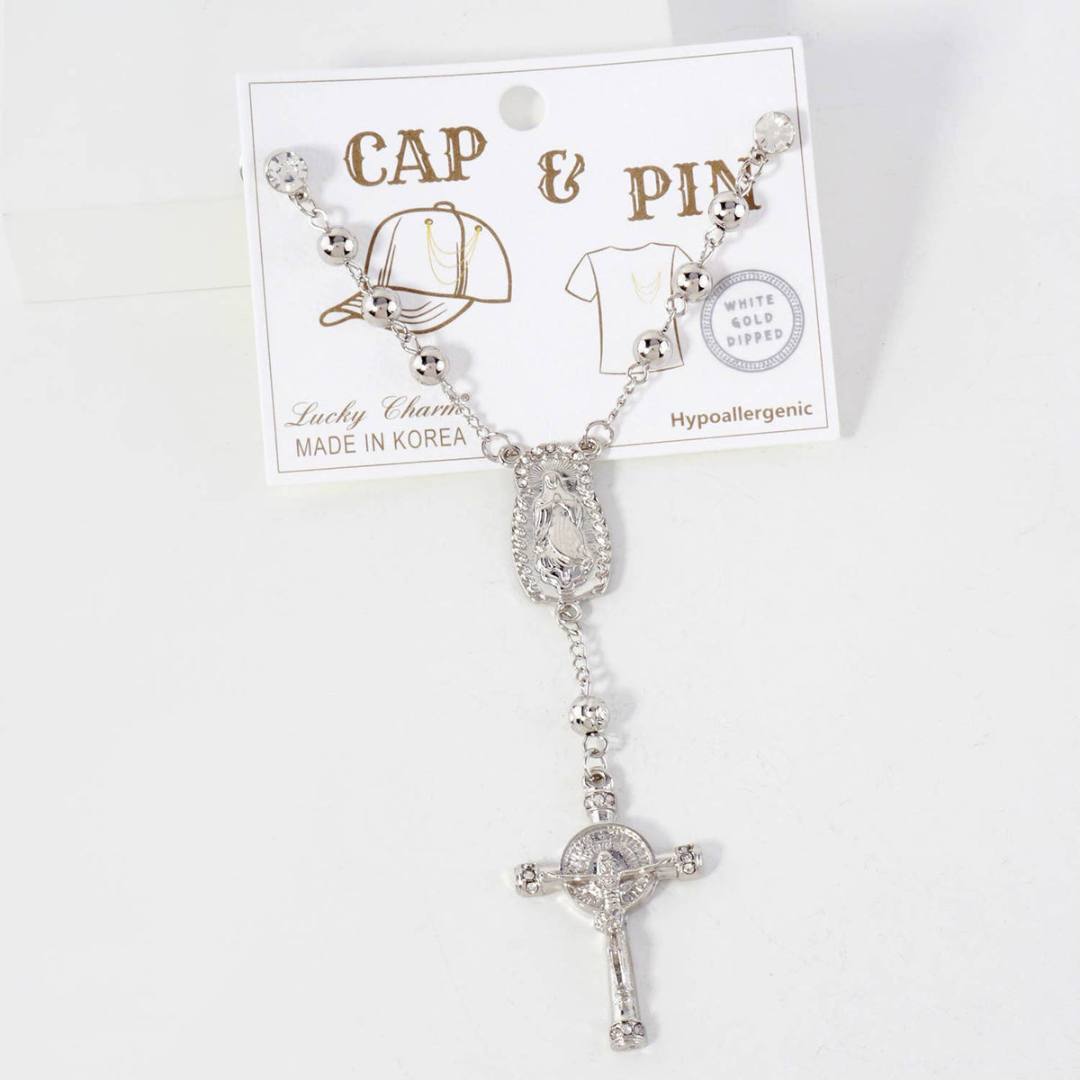 Rosary Cap & Pin Accessory