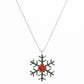 Gold Plated Snowflake Necklace