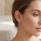 Cubic Zirconia Vine Ear Crawler