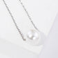 Elegant Bridesmaid Pearl Pendant Necklace