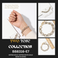 Modern Mixed-Metal Chunky Chain Bracelet