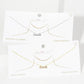 Gold Plated Dainty Mini Bar Necklace