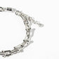 Modern U-Link Bracelet with Magnetic Closure