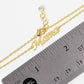 Minimalist Script "Mama" Charm Bracelet