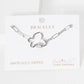 Minimalist Carabiner Clover Bracelet