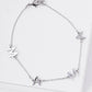 Minimalist "MAMA" Letter Charm Bracelet