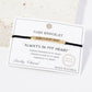 Inspirational Messages Always in my Heart Tube Bar Bracelet