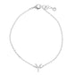 Gold Plated Initial Letter Bracelet