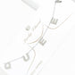 Mini Spaced Letter Queen Necklace