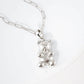 Gold Plated Teddy Bear Necklace
