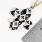 Gold Plated Dalmatian Fleur De Lis Necklace