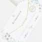 Bridesmaid 3-Pearl Delicate Necklace