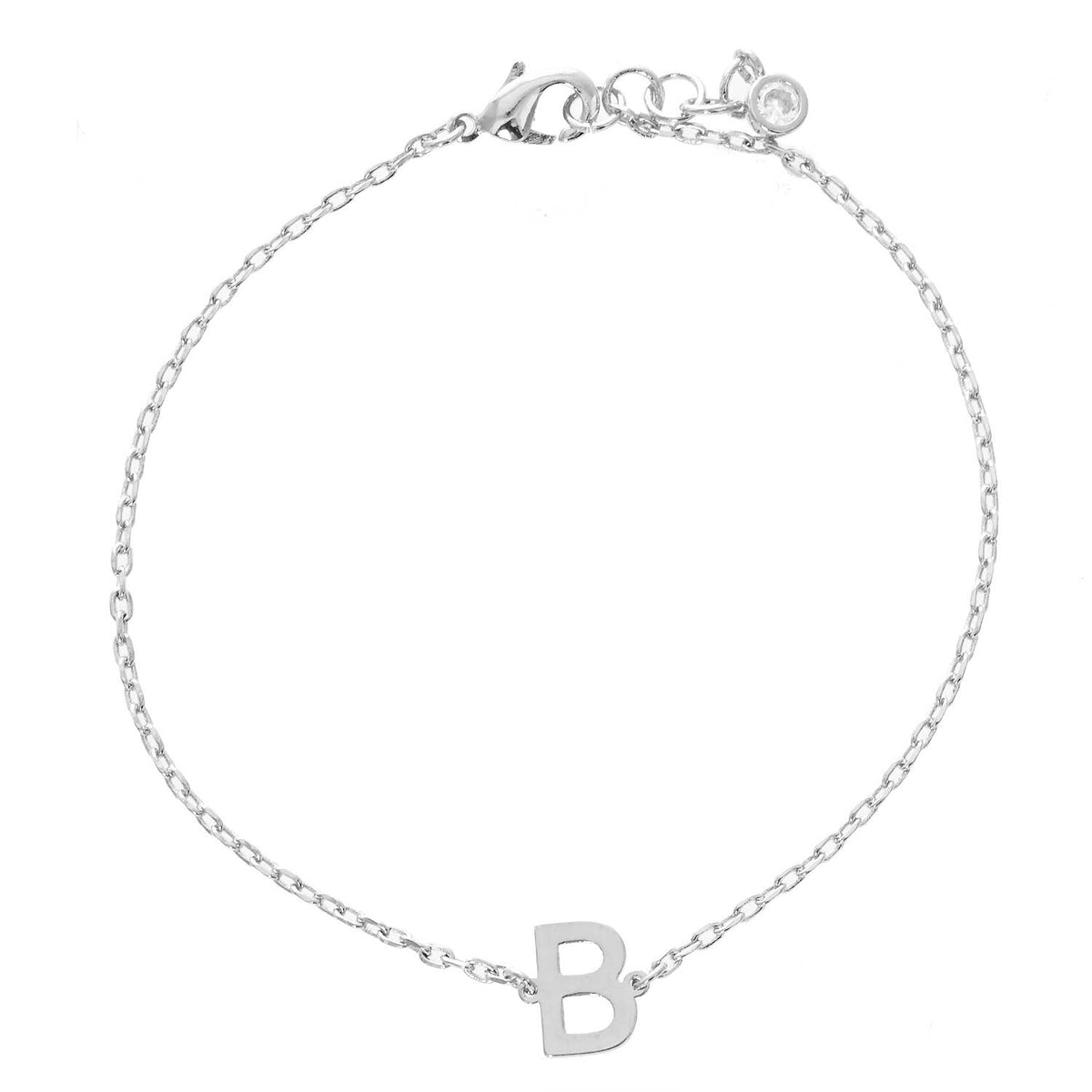 Gold Plated Initial Letter Bracelet