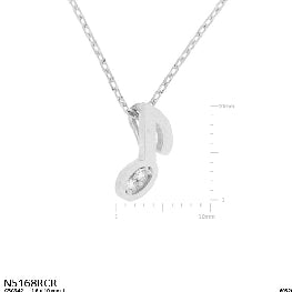 Dainty Musical Note Pendant Necklace