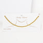 Gold Plated Multicolor Beaded Necklace