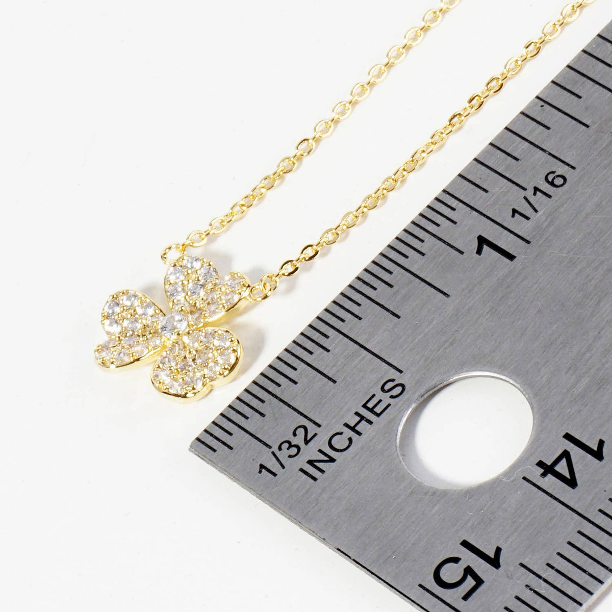 3 Leaf Clover Pendant Necklace