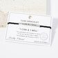 Inspirational Messages "I can & I Will" Tube Bar Bracelet