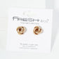 10mm Textured Classic Love Knot Stud Earrings