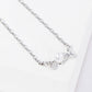 Dainty Pearl and Cubic Zirconia Bridesmaid Necklace