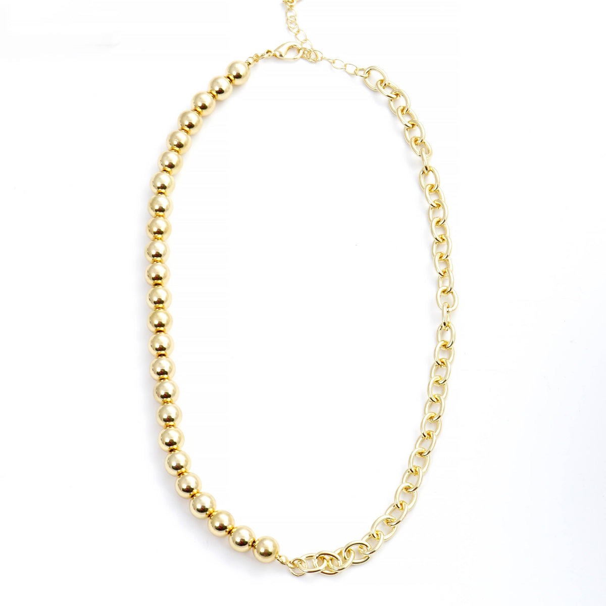 Gold Plated Napier Two Tone Necklace