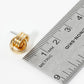 13mm Interlocking Two Circles Stud Earrings