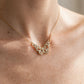 Crystal Butterfly Pendant Necklace – Pavé Filigree Butterfly