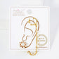 Pave-Set CZ Pearl Flower Stud and Ear Cuff Drape Earring Set