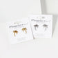 14mm Palm Tree Tropical Stud Earrings