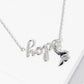 Gold Plated Hope Necklace