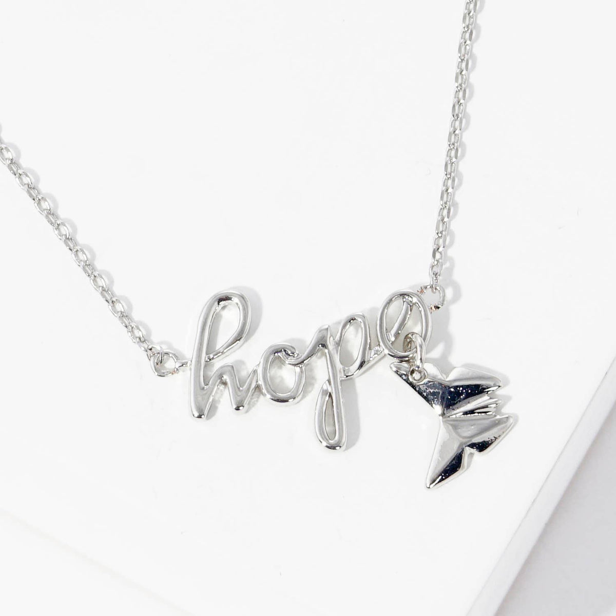 Gold Plated Hope Necklace