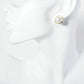 15mm Pearl Button Stud Earrings