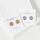 15mm Ships Wheel Stud Earrings