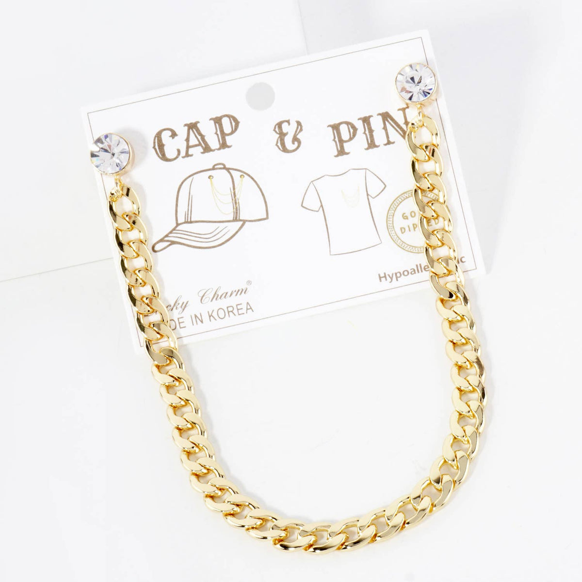 Lucky Charm Cap & Pin