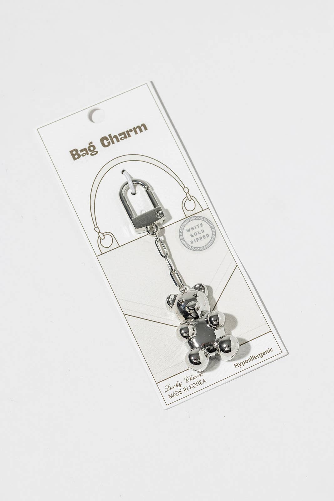 Teddy Bear Bag Charm